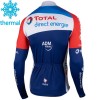 Maillot Cyclisme 2021 Team TotalEnergies Hiver Thermal Fleece N001